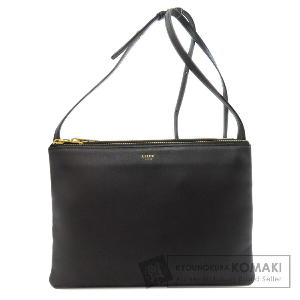 Celine Trio Shoulder Bag Leather